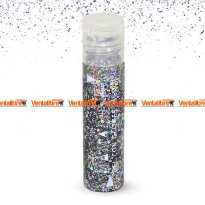 GEL CON GLITTER PARA CUERPO Y PELO X 20 GR. VARIOS COLORES - Image 6