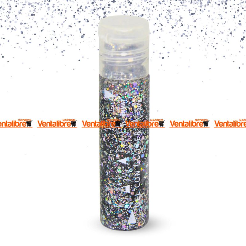 GEL CON GLITTER PARA CUERPO Y PELO X 20 GR. VARIOS COLORES - Imagen 6