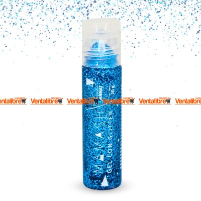 GEL CON GLITTER PARA CUERPO Y PELO X 20 GR. VARIOS COLORES - Image 9
