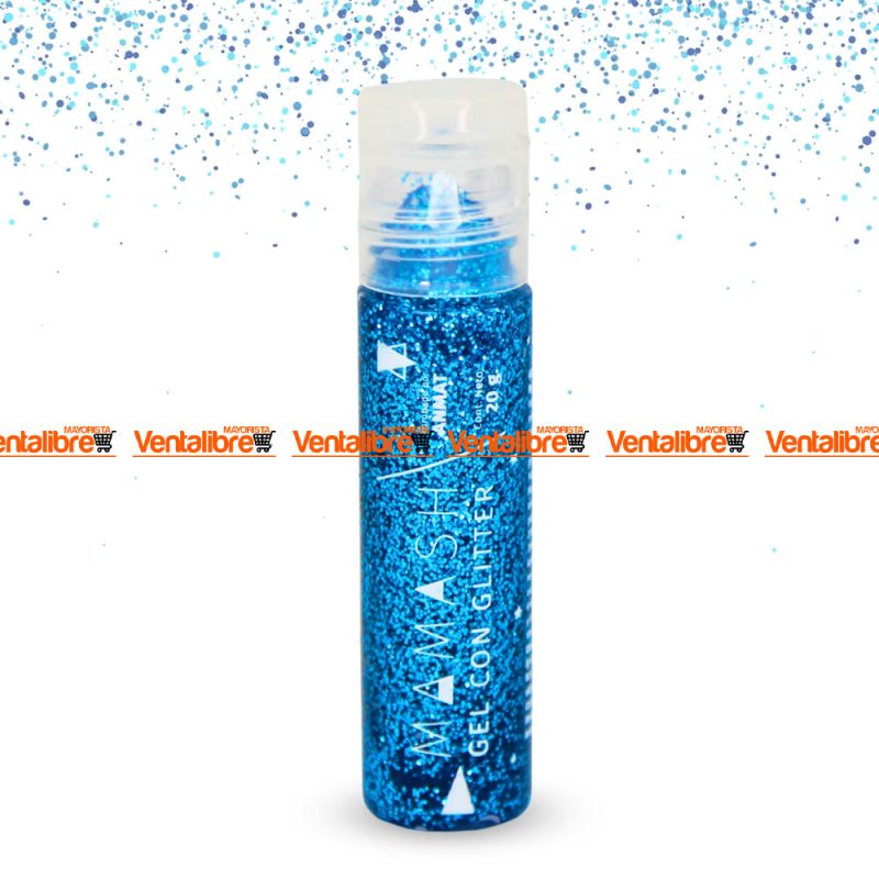 GEL CON GLITTER PARA CUERPO Y PELO X 20 GR. VARIOS COLORES - Imagen 9