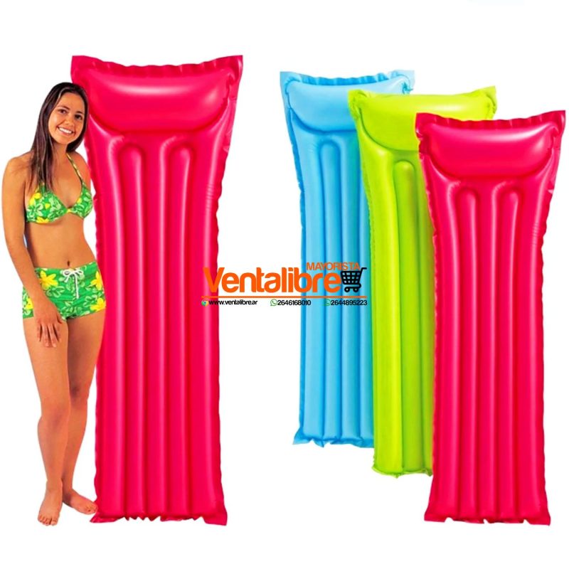 COLCHONETA INFLABLE PARA AGUA 1.83MTS 6"