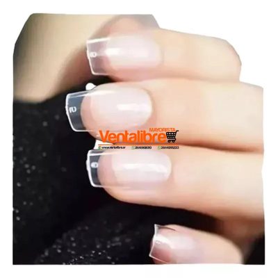 UÑAS POSTIZAS COLOR TRANSPARENTE CAJA X 100 UNI. - Image 6
