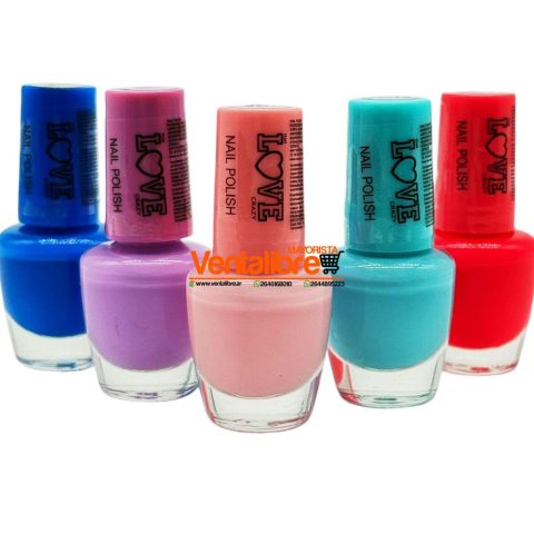 ESMALTE PARA UÑAS SECADO RÁPIDO X 6 ML.