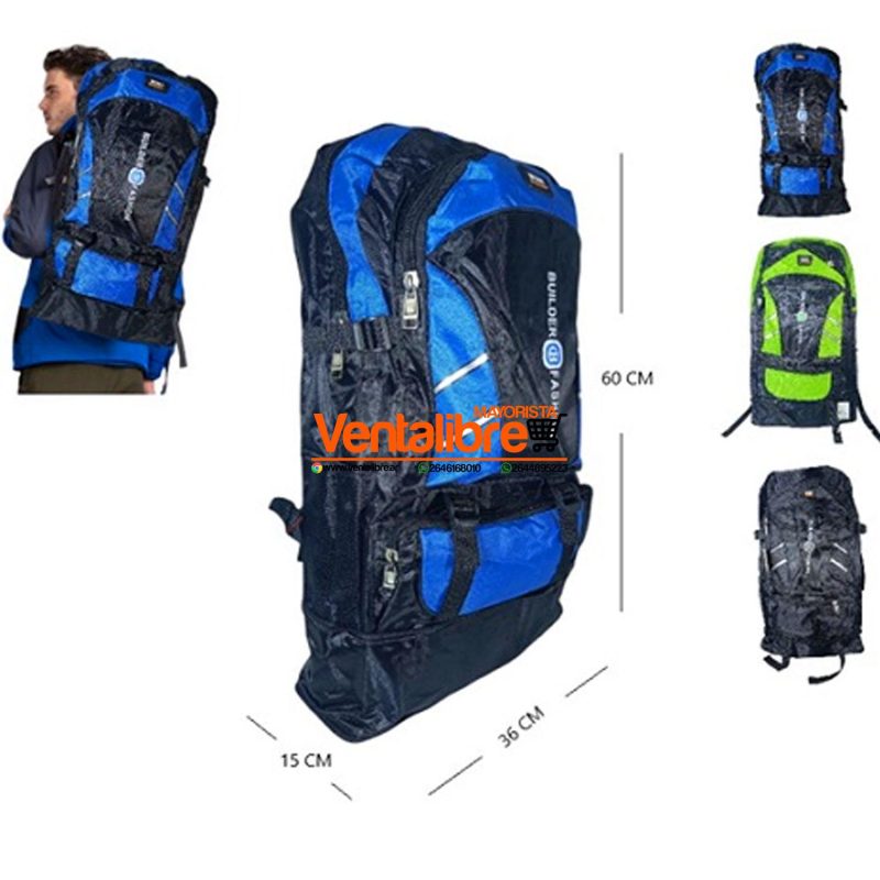 MOCHILAS PARA CAMPING BUILDER FASHION