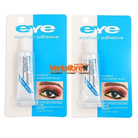 PEGAMENTO PARA PESTAÑAS EYE BLANCO A PRUEBA DE AGUA 7 GM.