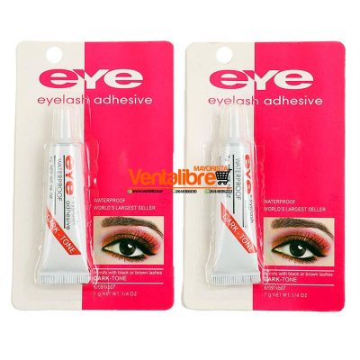 PEGAMENTO PARA PESTAÑAS EYE NEGRA A PRUEBA DE AGUA 7 GM.
