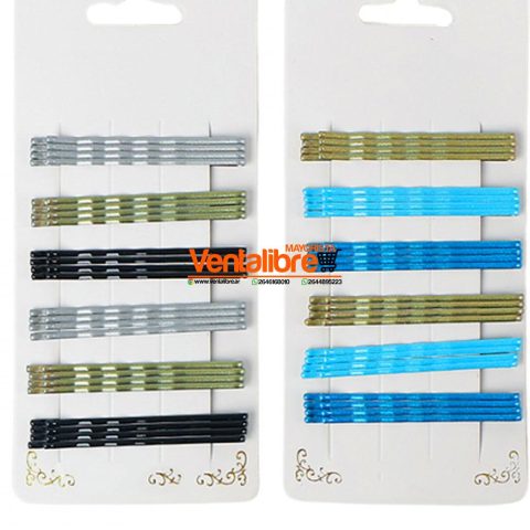INVISIBLES METALIZADOS VARIOS COLORES X 24 UNI.