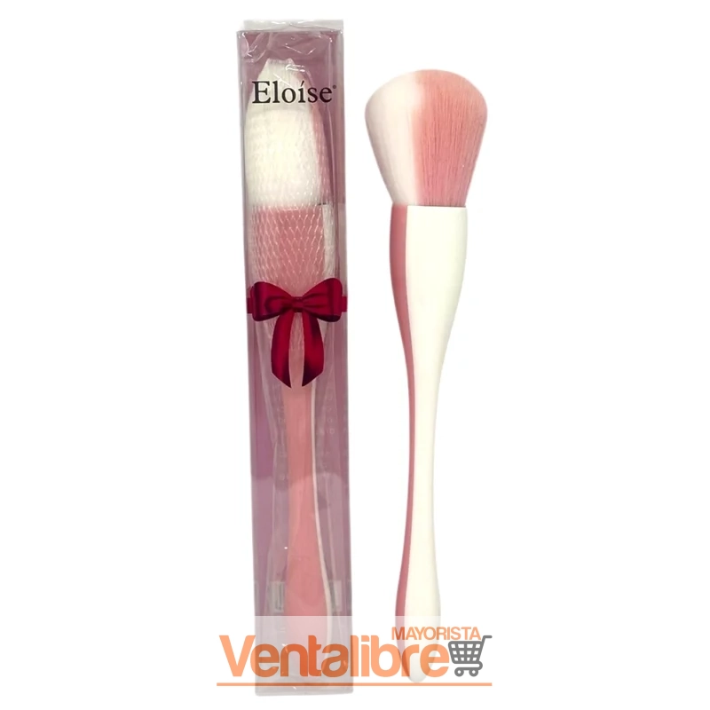 BROCHA PARA MAQUILLAJE PROFESIONAL RUBOR POLVO COMPACTO