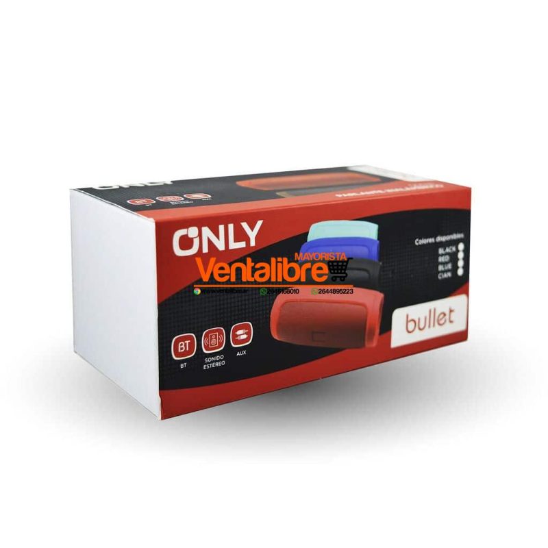 PARLANTE SMALL BLUETOOTH SONIDO ENVOLVENTE ESTÉREO VARIOS COLORES - Imagen 2