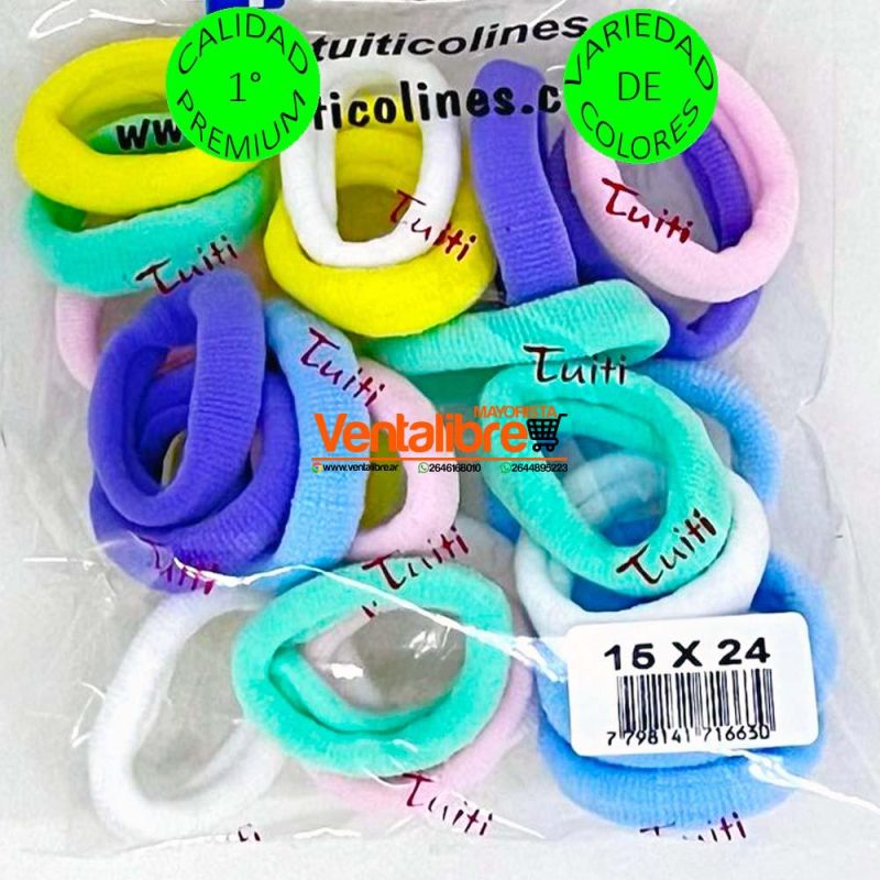 COLINES GRANDES FINOS BOLSA X 24 UNI. VARIEDAD DE COLORES
