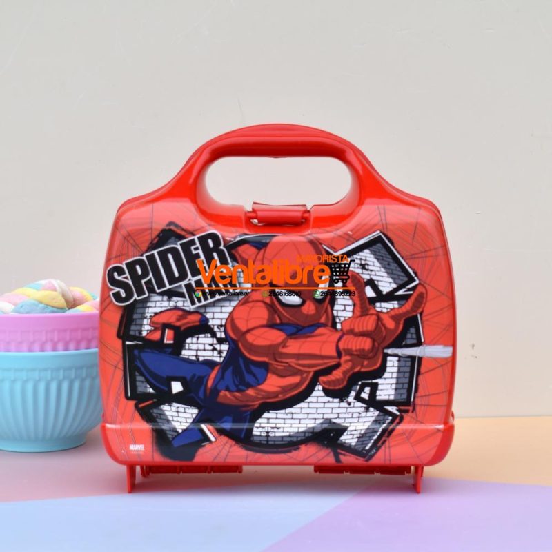 LONCHERA INFANTIL RÍGIDA PREMIUM ESTAMPADOS PERSONAJES - Imagen 4