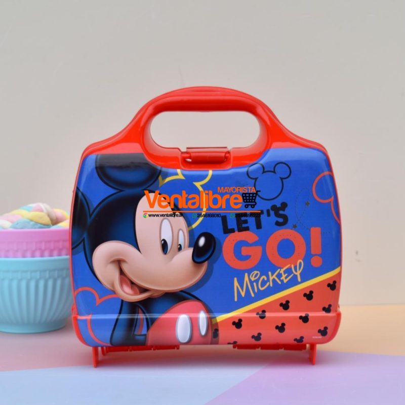LONCHERA INFANTIL RÍGIDA PREMIUM ESTAMPADOS PERSONAJES - Imagen 3
