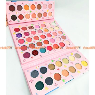 PALETA GRANDE DE SOMBRAS CON DISEÑO 63 COLORES - Image 2