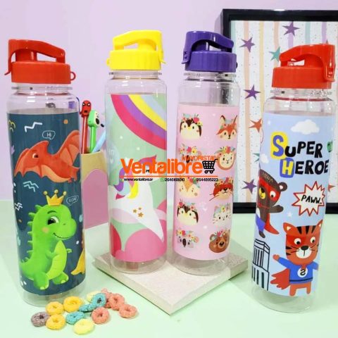 BOTELLA DEPORTIVA 500 CC. DISEÑOS VARIOS