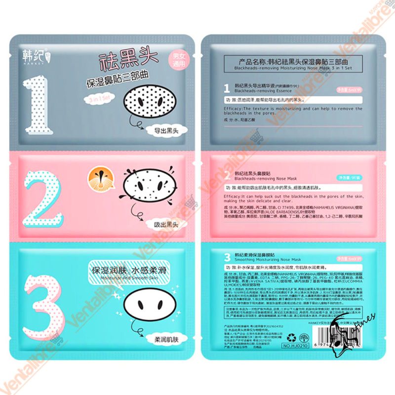 MASCARILLA 3 PASOS PARA PUNTOS NEGROS