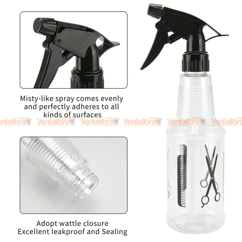 BOTELLA ROCIADORA GRANDE AJUSTABLE DE 500 ML. - Imagen 3