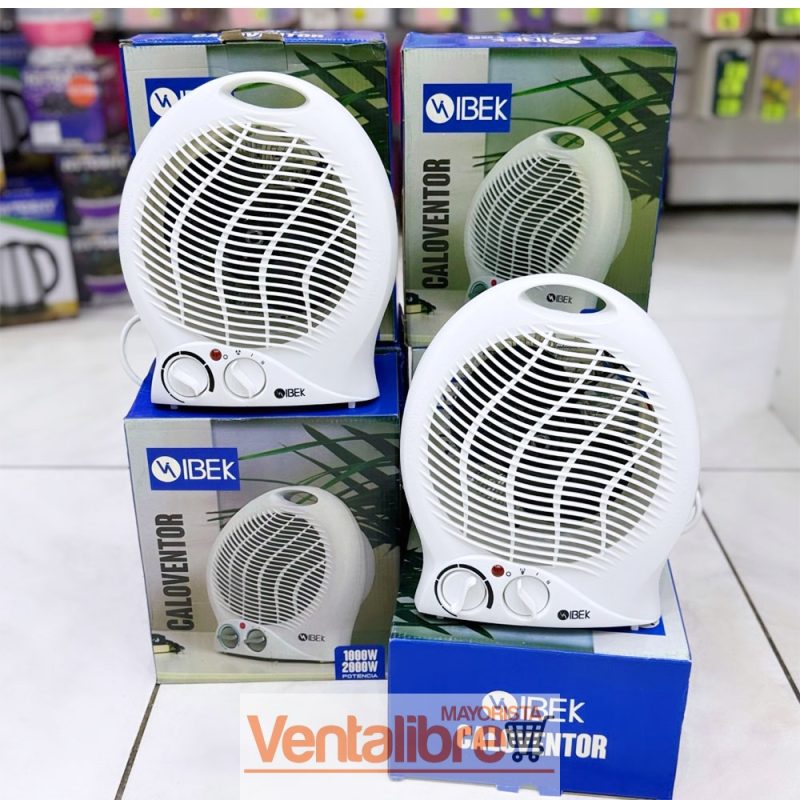CALOVENTOR ELÉCTRICO REGULADOR DE POTENCIA 1000W/2000W