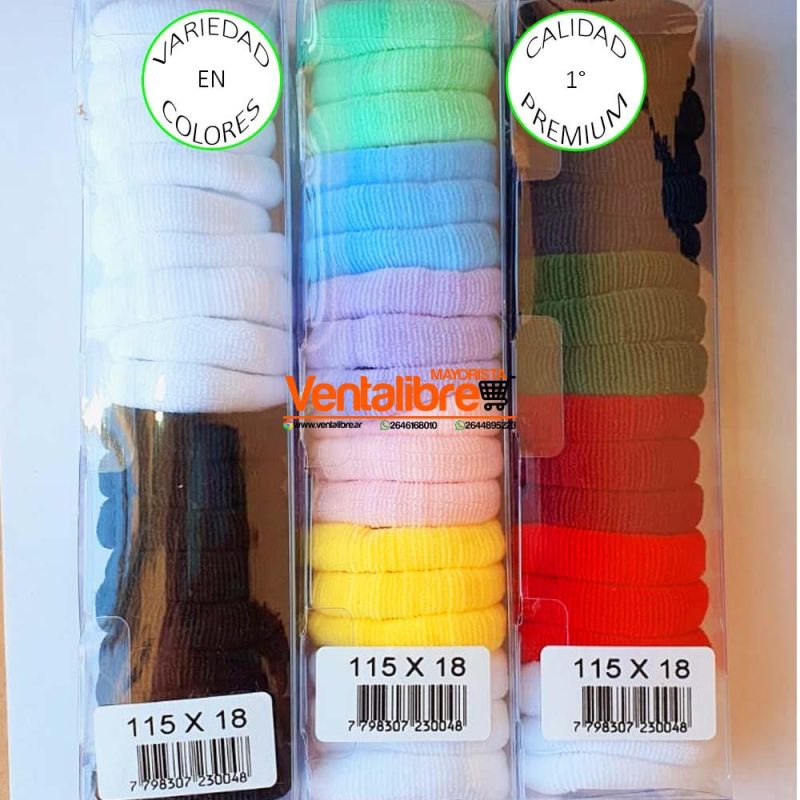 COLINES PREMIUM EN BLISTER X 18 UNI. VARIEDAD DE COLORES
