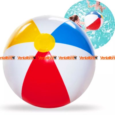 PELOTA PLAYERA INFLABLE PARA PLAYA Y PILETA CLÁSICA