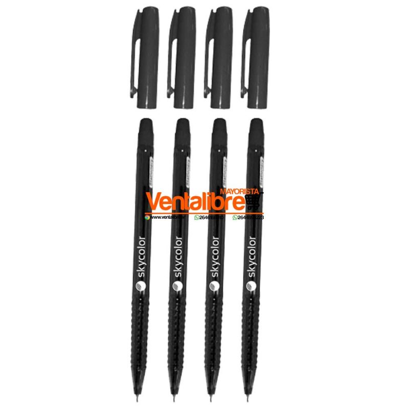LAPICERA BOLÍGRAFO POINT SEMI GEL 0.7MM NEGRO