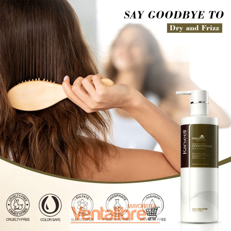 ACONDICIONADOR REPARADOR KARSEELL CON ACEITES X 800 ML.
