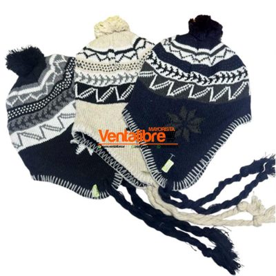 GORROS BARILOCHE DE LANA GRUESA ALGODON VARIOS COLORES