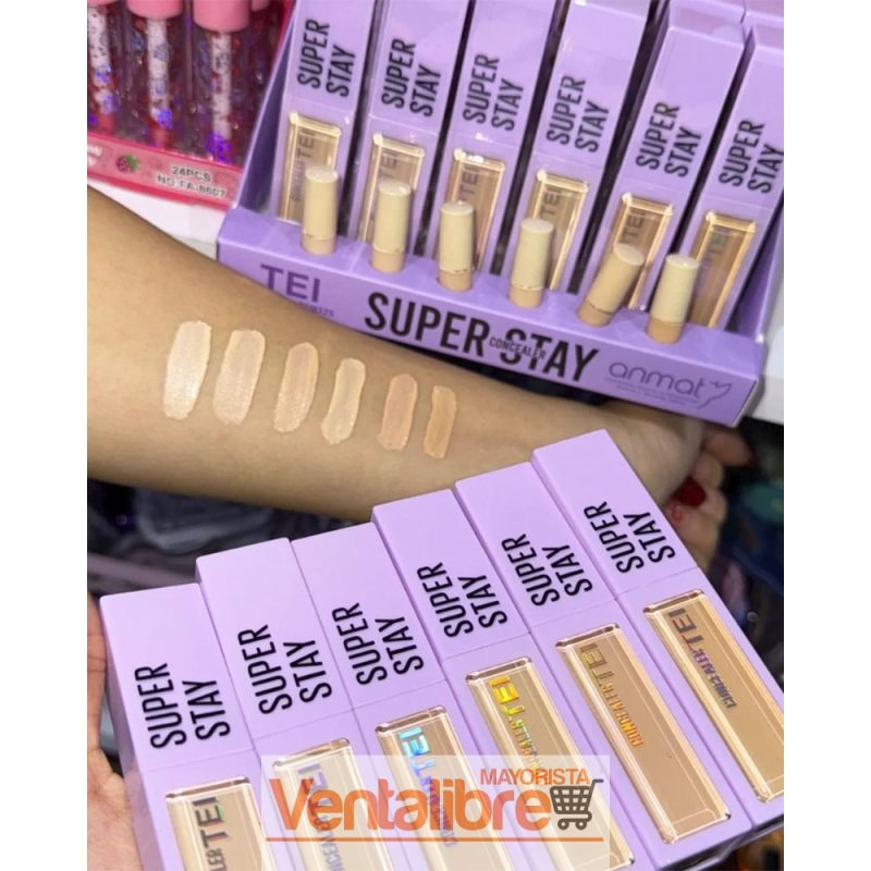 CORRECTOR LÍQUIDO DE OJERAS 24 H. SUPER STAY 6 TONOS - Imagen 2