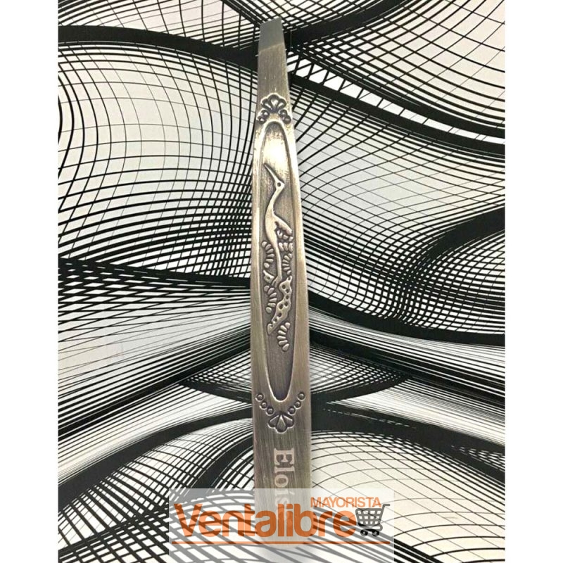 PINZA PARA DEPILAR DE ACERO INOXIDABLE DISEÑO CIGÜEÑA