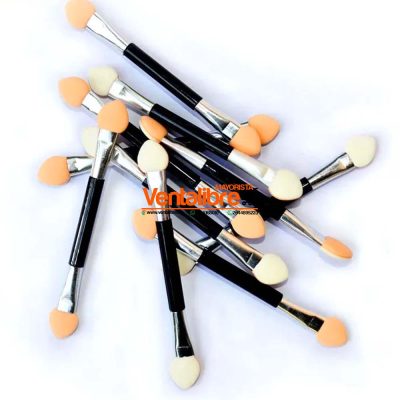 APLICADOR DOBLE PARA MAQUILLAJES X 12 UNI. ALTA CALIDAD