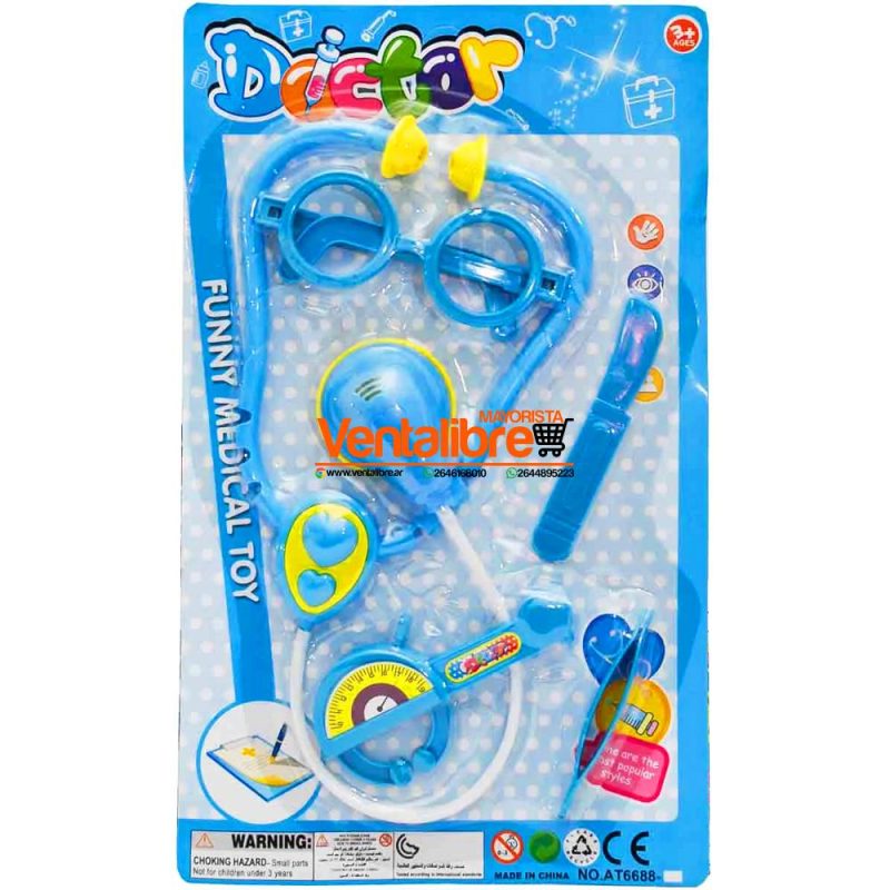 SET DE DOCTOR MIS PRIMEROS AUXILIOS CON ACCESORIOS