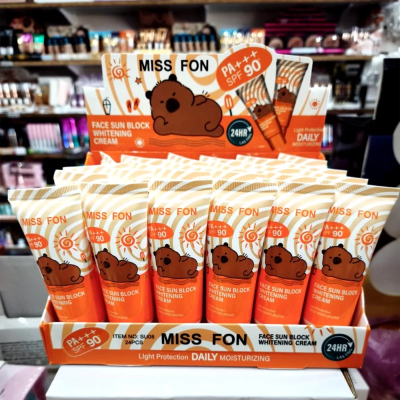 PROTECTOR SOLAR BLANQUEADOR & HUMECTANTE SPF90 24 HS.