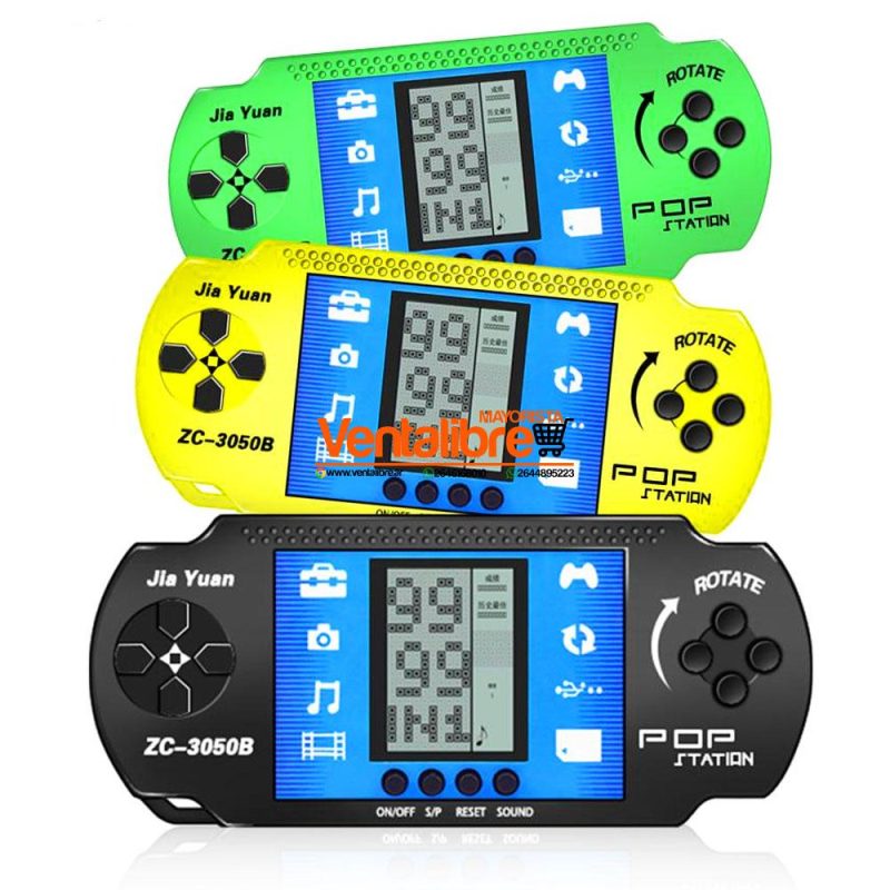 CONSOLA TETRIS MUCHOS NIVELES VARIOS COLORES