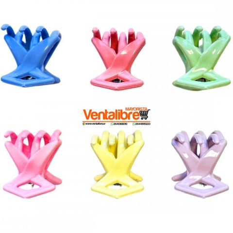 BROCHES ROMBO 4 CM. COLORES PASTEL EXCELENTE CALIDAD