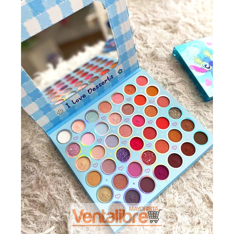 PALETA STITCH X 42 SOMBRAS LOVE DESSERTS - Imagen 2
