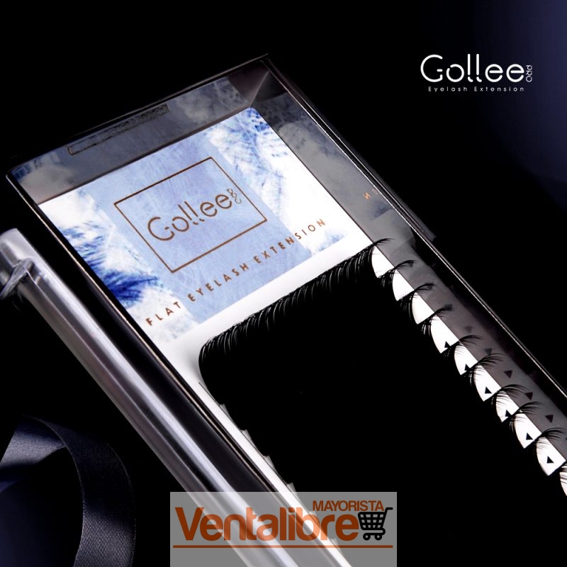 EXTENSIONES DE PESTAÑAS GOLLEE 0.07D X MEDIDAS - Imagen 2