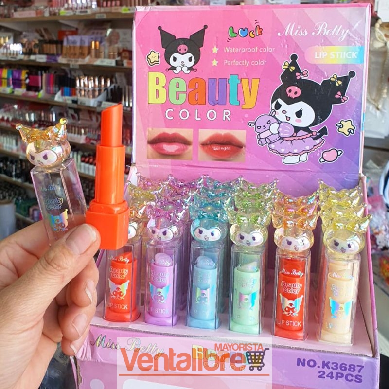 LABIAL KUROMI MISS BETTY BEAUTY COLOR