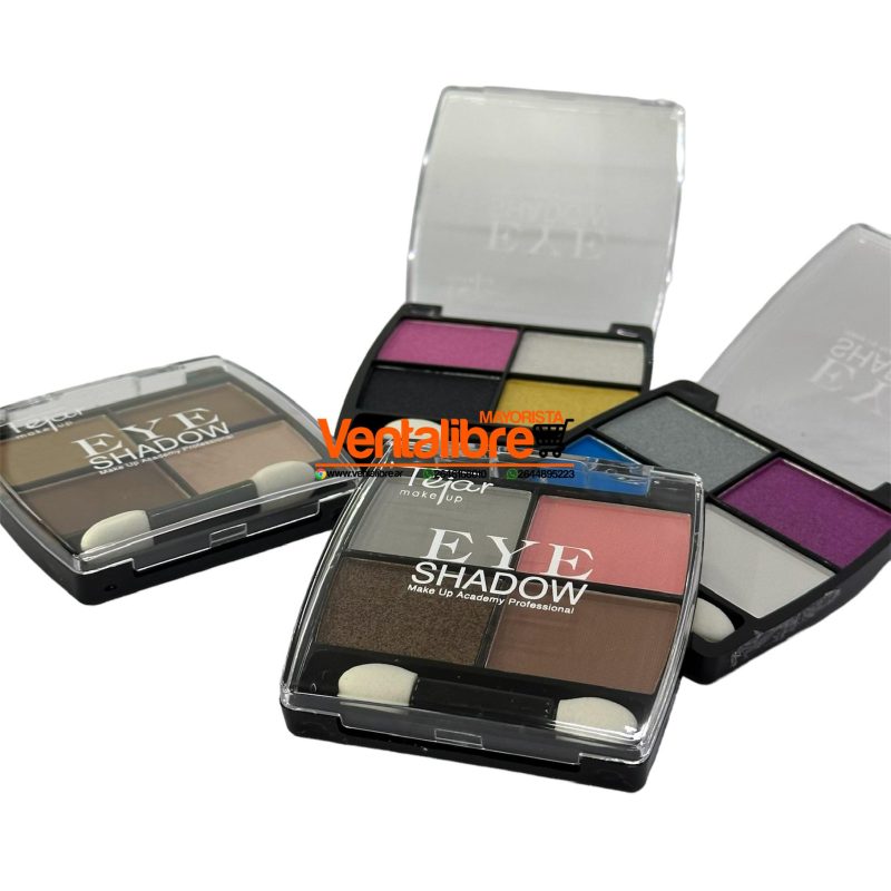 PALETA DE SOMBRAS X 4 COLORES DE ALTA PIGMENTACIÓN Y LARGA DURACIÓN - Imagen 7