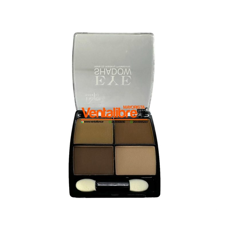 PALETA DE SOMBRAS X 4 COLORES DE ALTA PIGMENTACIÓN Y LARGA DURACIÓN - Imagen 6
