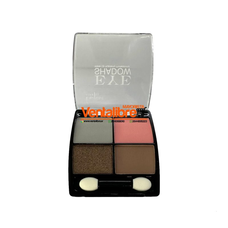 PALETA DE SOMBRAS X 4 COLORES DE ALTA PIGMENTACIÓN Y LARGA DURACIÓN - Imagen 5