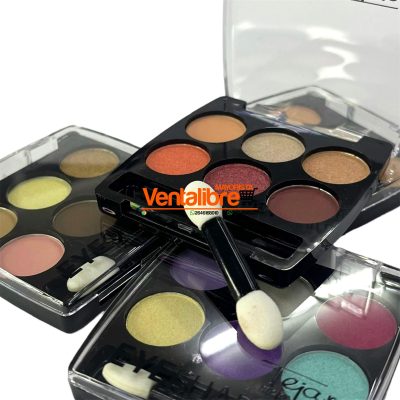 SOMBRA COMPACTA PARA OJOS PALETA DE 6 TONOS ULTRA PIGMENTADOS - Image 7