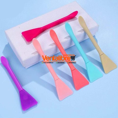 BROCHA DE SILICONA SIMPLE PARA MASCARILLA VARIOS COLORES EXCELENTE CALIDAD