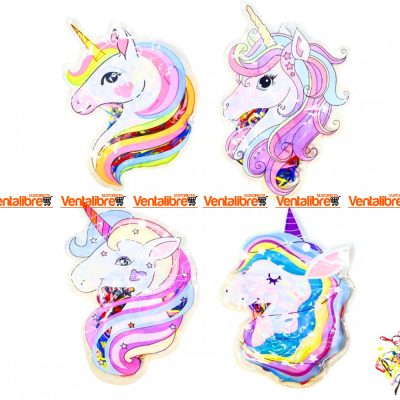 GOMITAS SILICONA UNICORNIO FAIRY COLOR BLÍSTER X 100 UNI.