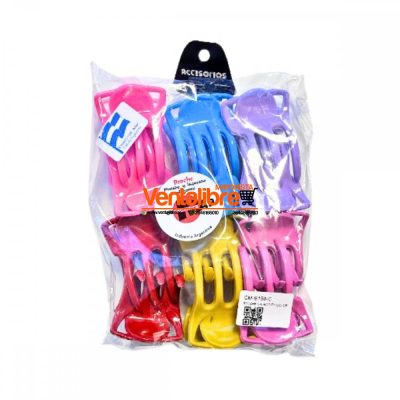 BROCHES CALADOS 4 CM. COLORES PASTEL EXCELENTE CALIDAD - Image 2