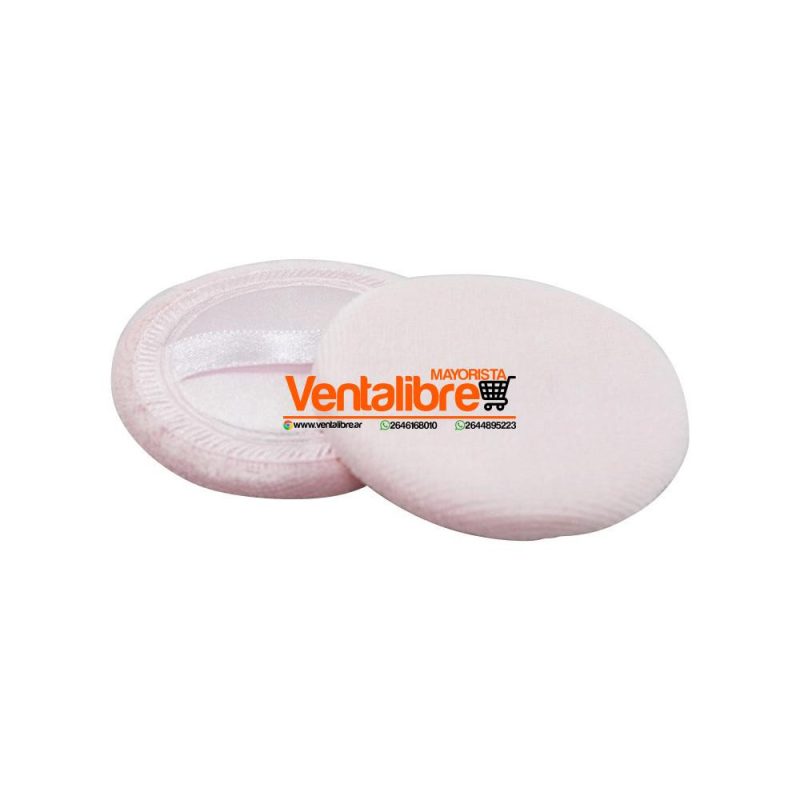 ESPONJAS PARA BASES DE MAQUILLAJES DOBLE CINTA ROSA X 2 UNI. - Imagen 3