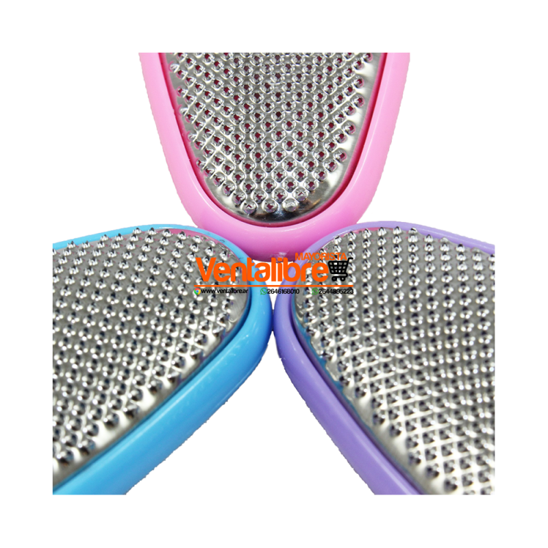 LIMA DOBLE PROFESIONAL PARA PIE VARIOS COLORES EXCELENTE CALIDAD - Imagen 6