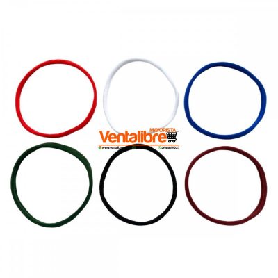 VINCHA ELÁSTICA DEPORTIVA COLORES OSCUROS EXCELENTE ELASTICIDAD X 6 UNI. - Image 2