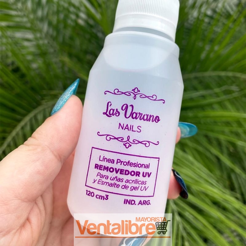 REMOVEDOR UV SEMIPERMANENTE 120ML.