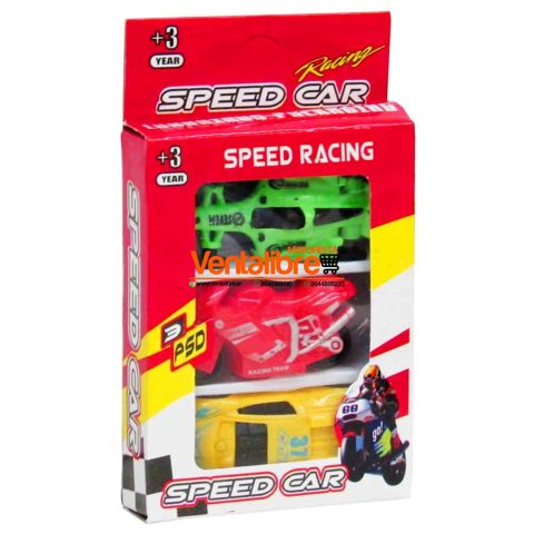 AUTOS X 3 A FRICCION DE COLECCION
