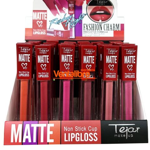 BRILLO LABIAL MATTE CON APLICADOR 24 TONOS DISTINTOS