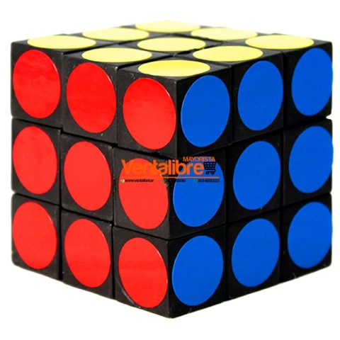 CUBO RUBIK MAGICO 3X3 DISEÑO CIRCULOS